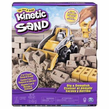Kinetic Sand Kinetic Sand Dig & Demolish Construction Truck
