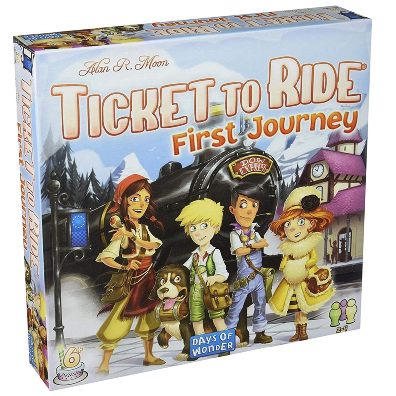 Asmodee Ticket to Ride: Europe: First Journey
