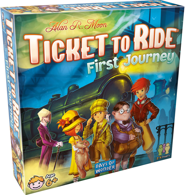 Asmodee Ticket to Ride: First Journey