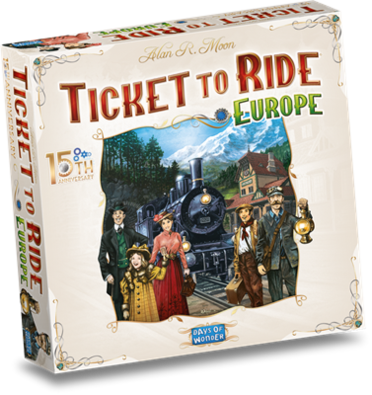 Asmodee * Ticket to Ride 15th Anniversary Edition