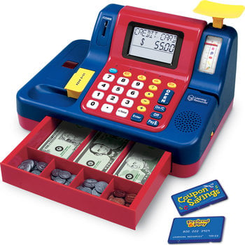 Learning Resources Pretend and Play Teaching Cash Register