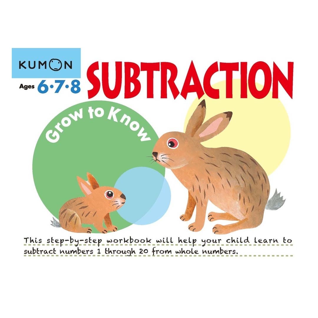 Kumon GROW-TO-KNOW SUBTRACTION