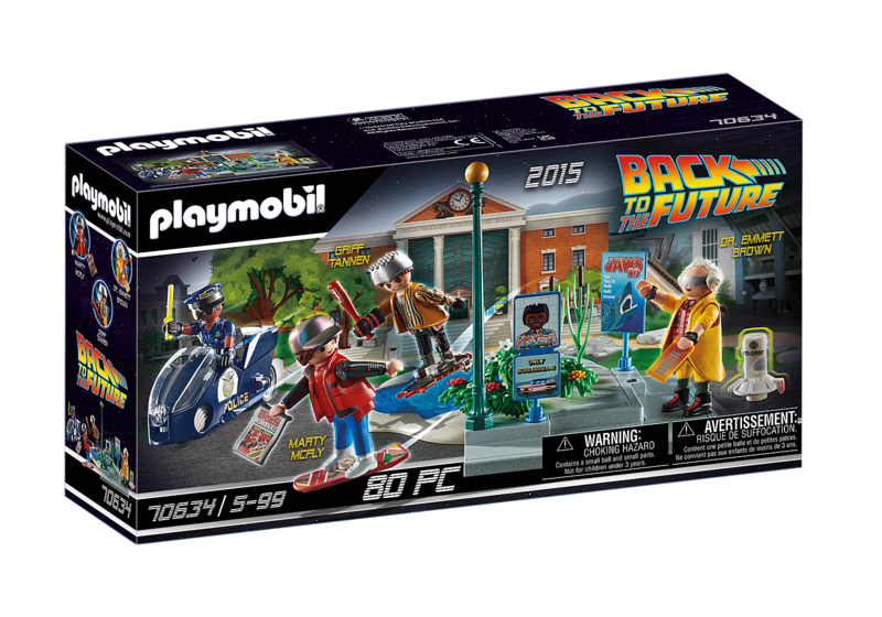 PLAYMOBIL x Back to the Future Part II Hoverboard Chase