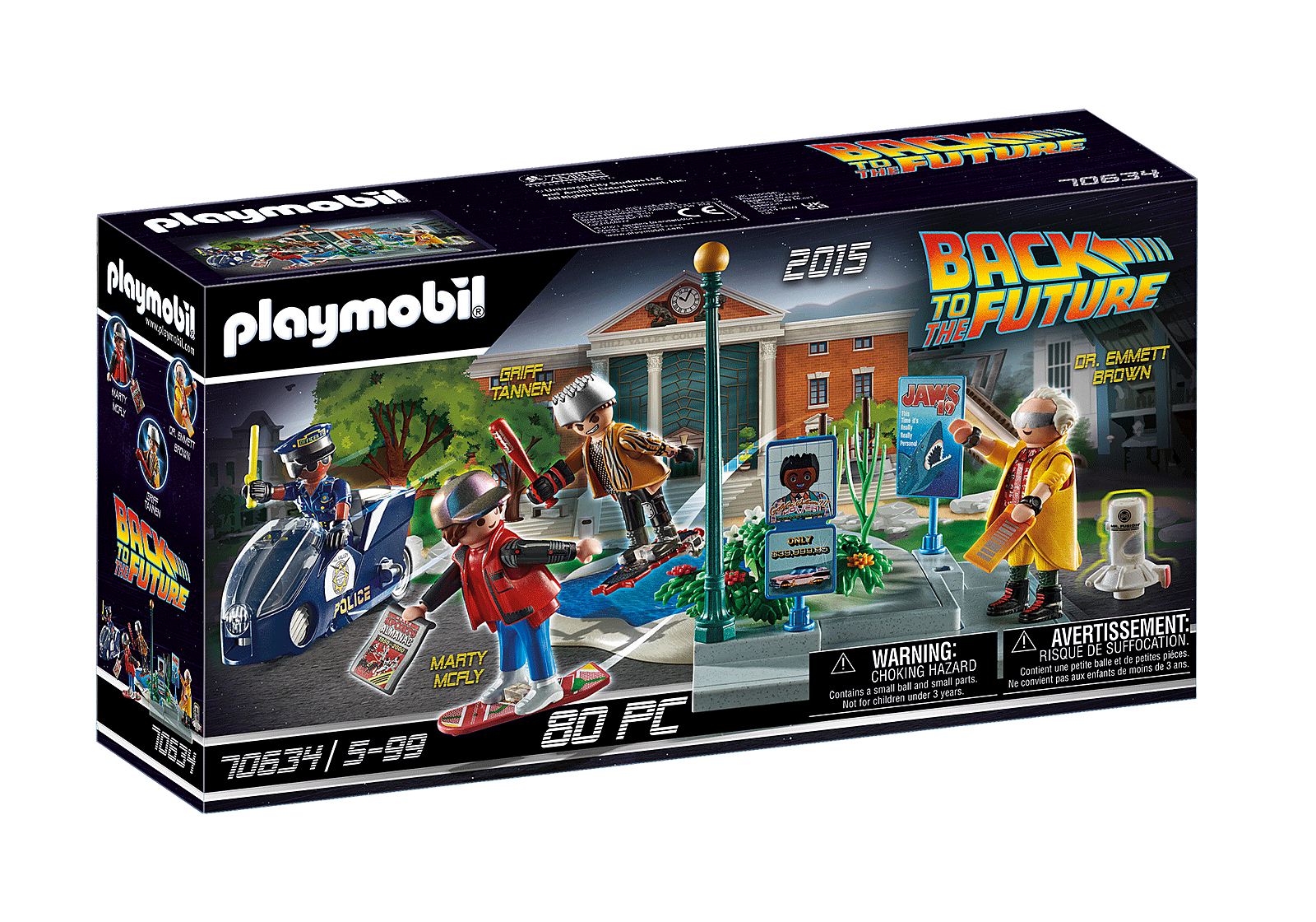 PLAYMOBIL Back to the Future Part II Hoverboard Chase