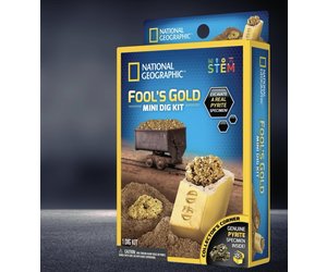 Fools Gold Mining Kit - Dig Your Own Fools Gold - NEW523