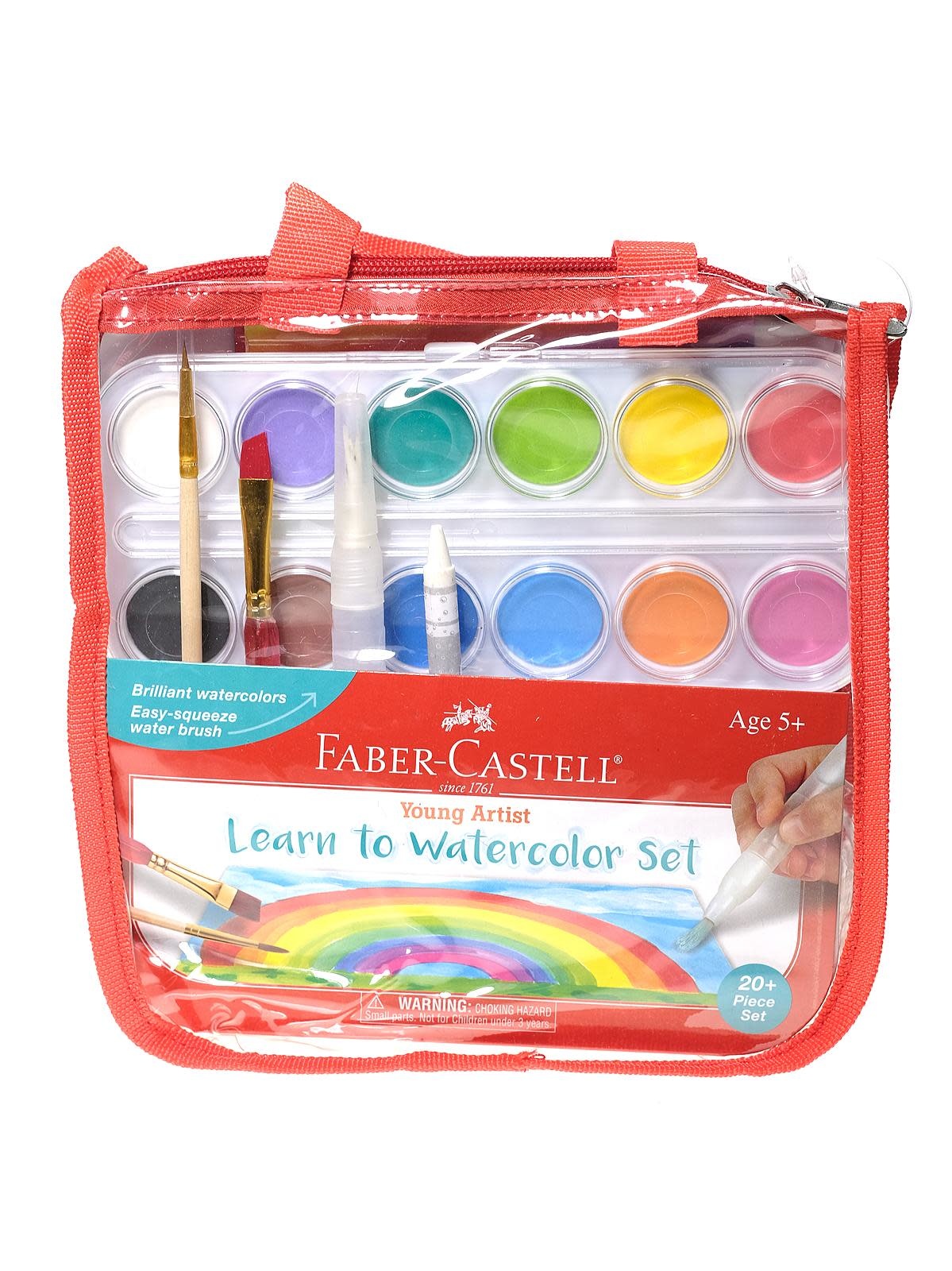 Faber-Castell Paint by Number Tropical Watercolor - Number Painting for  Adults - Easy Paint by Number Arts and Crafts