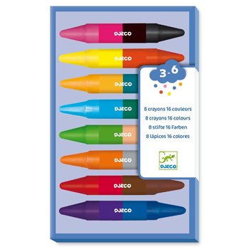 DJECO 8 Twin Crayons