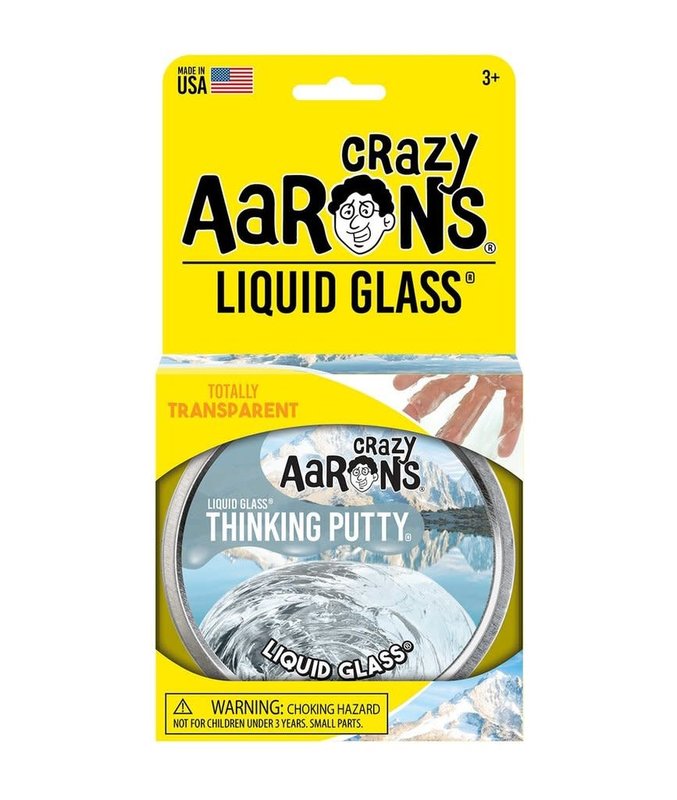 Crazy Aaron Liquid Glass Crystal Clear 4" Tin