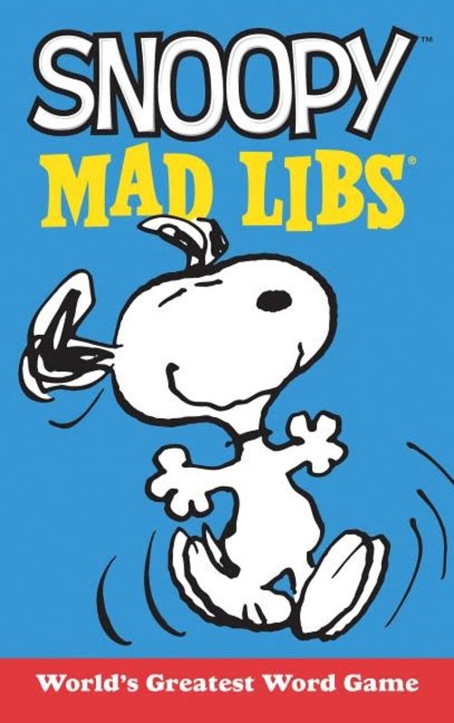 MadLibs Snoopy Mad Libs