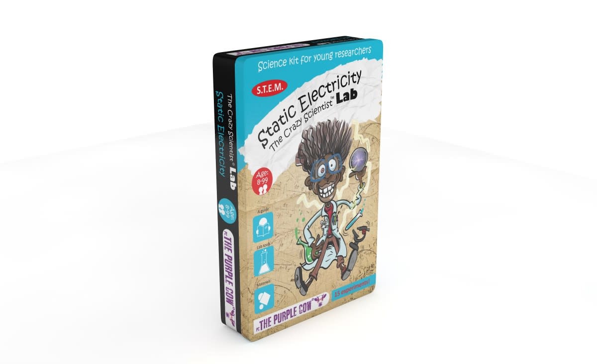 Purple Cow Crazy Scientist LAB - Static Electricity