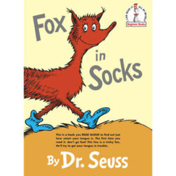 Dr Seuss Fox in Socks (board book)