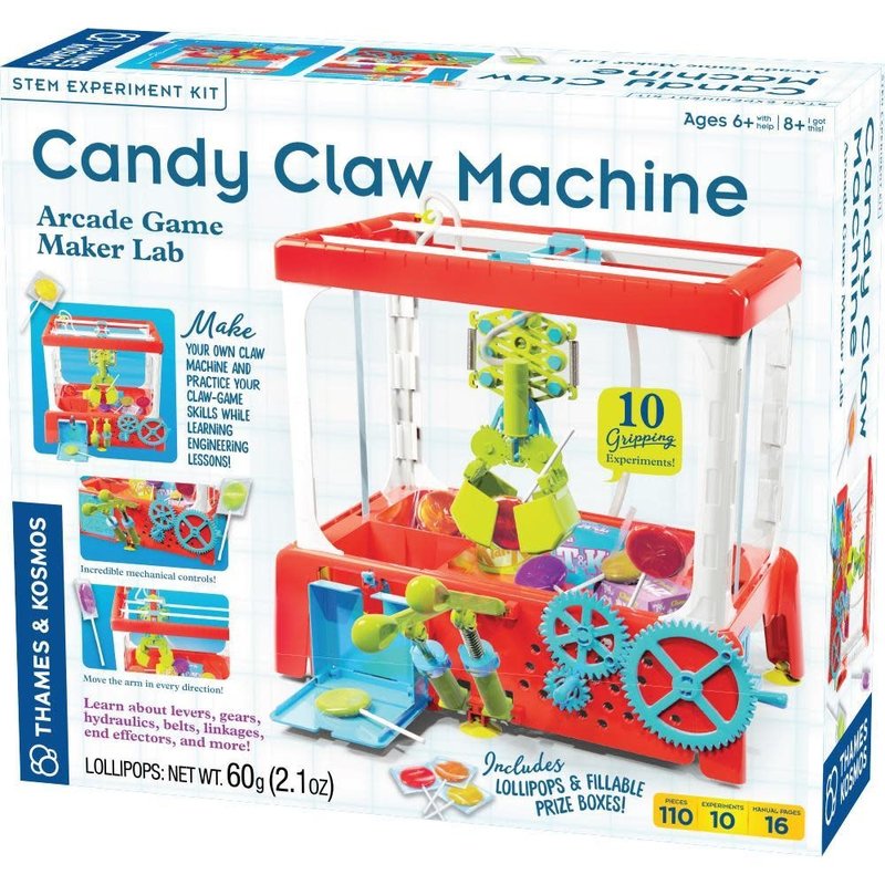 Thames and Kosmos Candy Claw Machine - Arcade Game Maker Lab