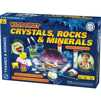 Thames and Kosmos Kids First: Crystals, Rocks, and Minerals Kit