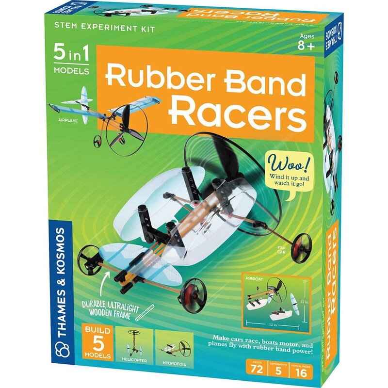 Thames and Kosmos Rubber Band Racers