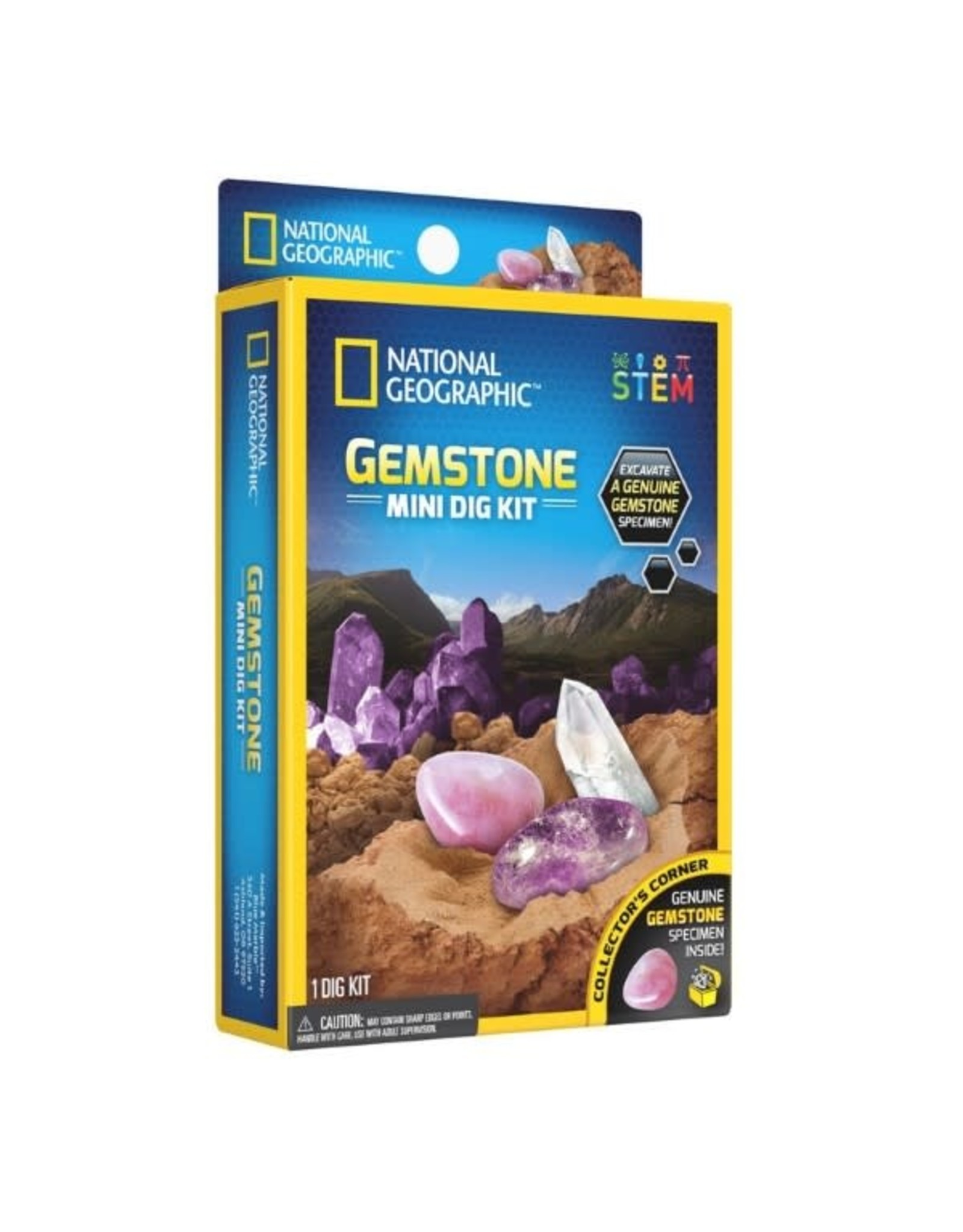 National Geographic Carded Mini Dig Gem