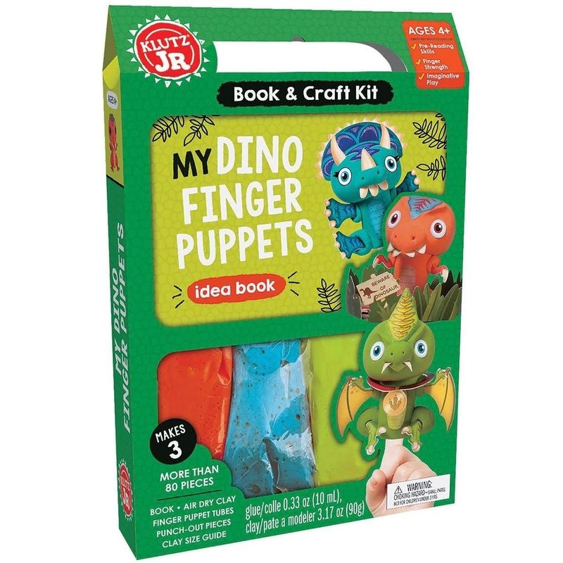 KLUTZ x My Dino Finger Puppets