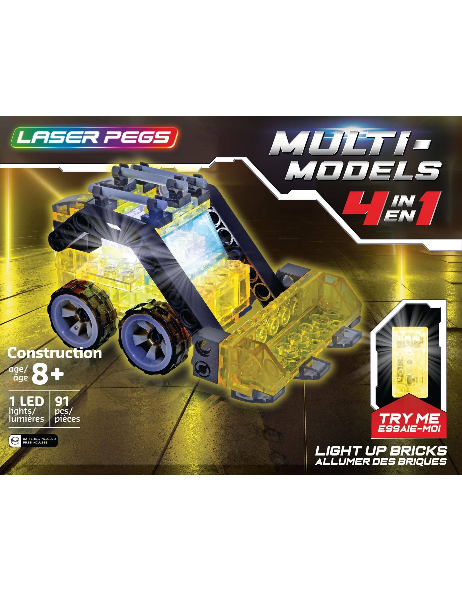 Laser Pegs 4 in 1 Mini Construction