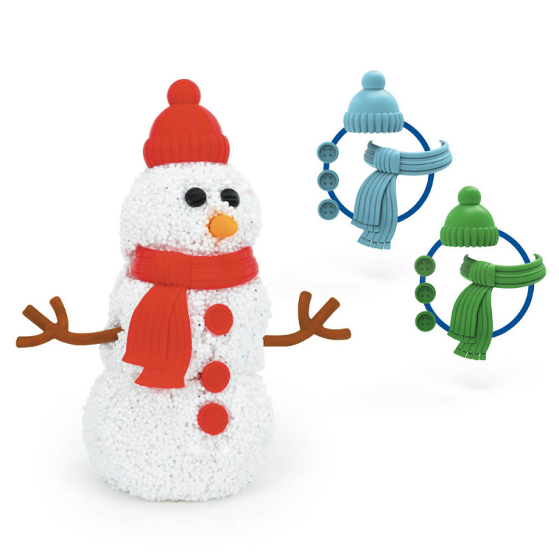 Educational Insights Playfoam Build-A-Snowman