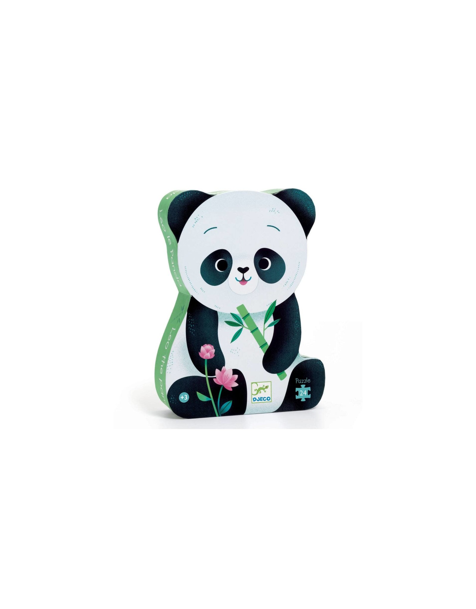 DJECO Leo the Panda Silhouette Puzzle