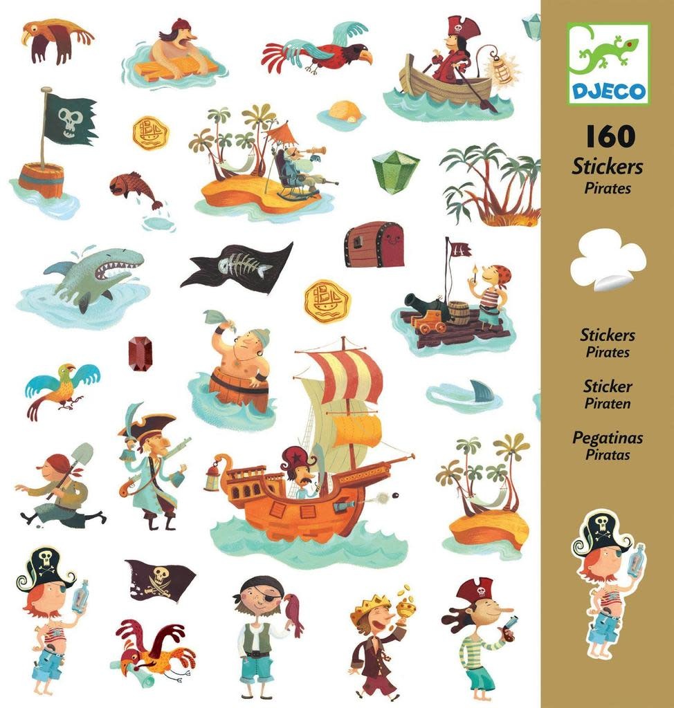 DJECO PG Stickers Pirates