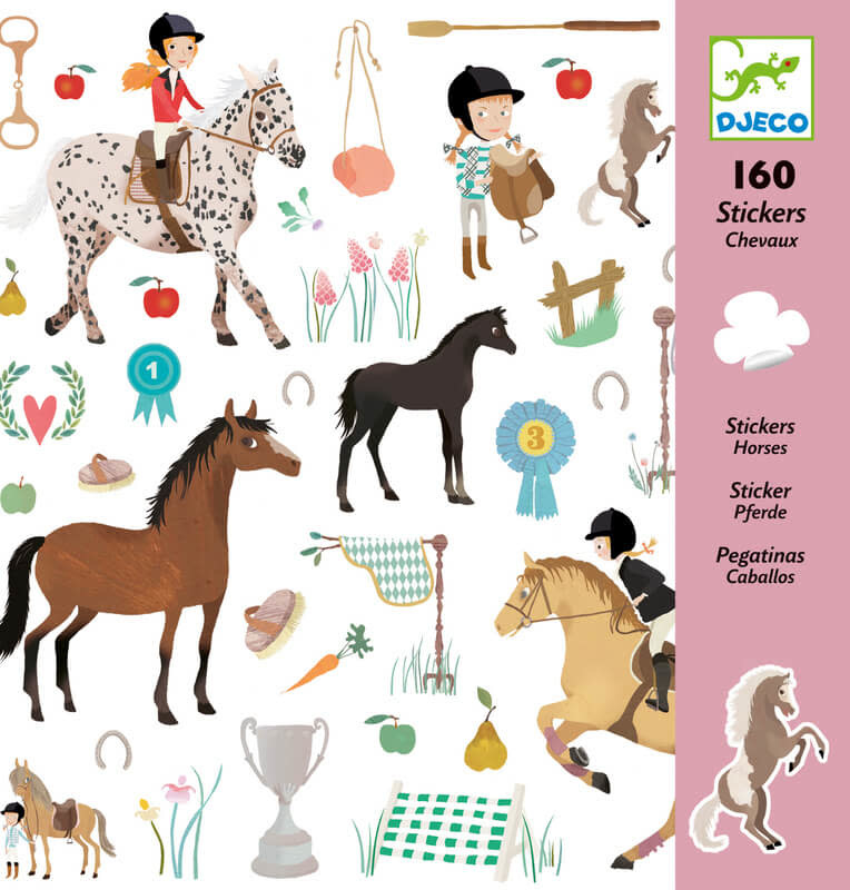 DJECO Horses (stickers)