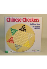 Play All Day Games Chinese Checkers wood board w marbles