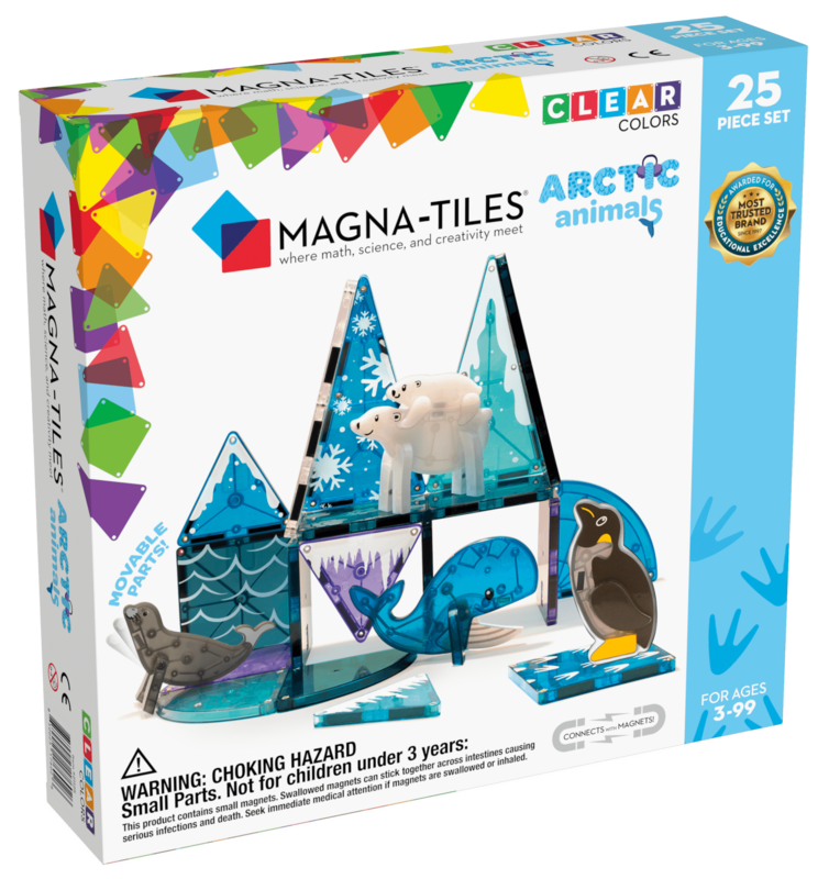 Magna-Tiles Magna-Tiles Artic  Animals 25 pcs