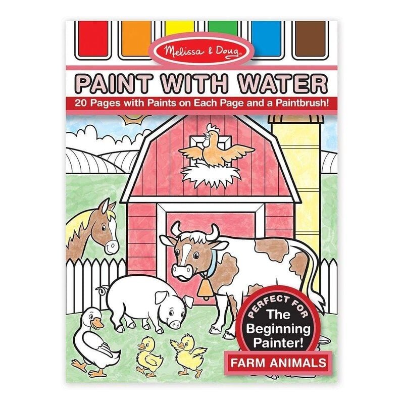 Melissa & Doug Paint with Water - Farm Animals