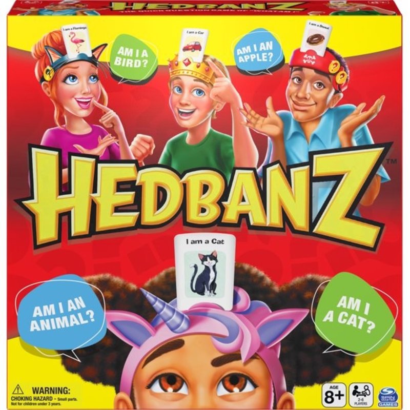 Spin Master Hedbanz Picture Guessing Board Game