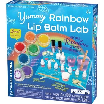 Thames and Kosmos Yummy Rainbow Lip Balm Lab