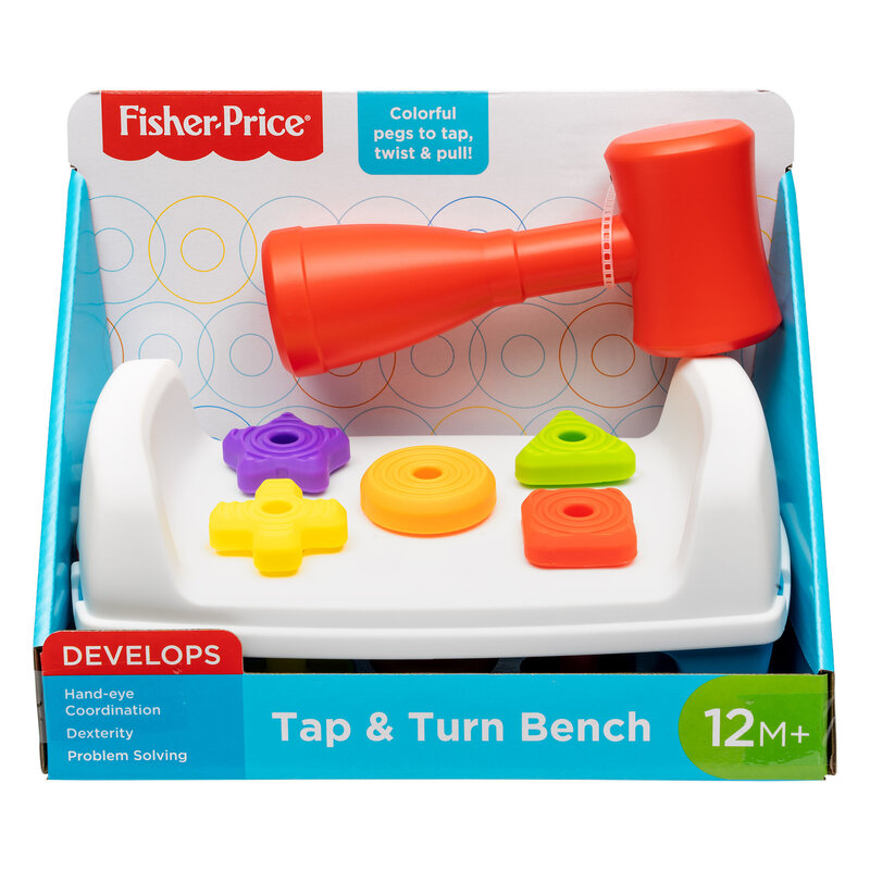 Fisher Price Fisher Price Tap & Turn Bench