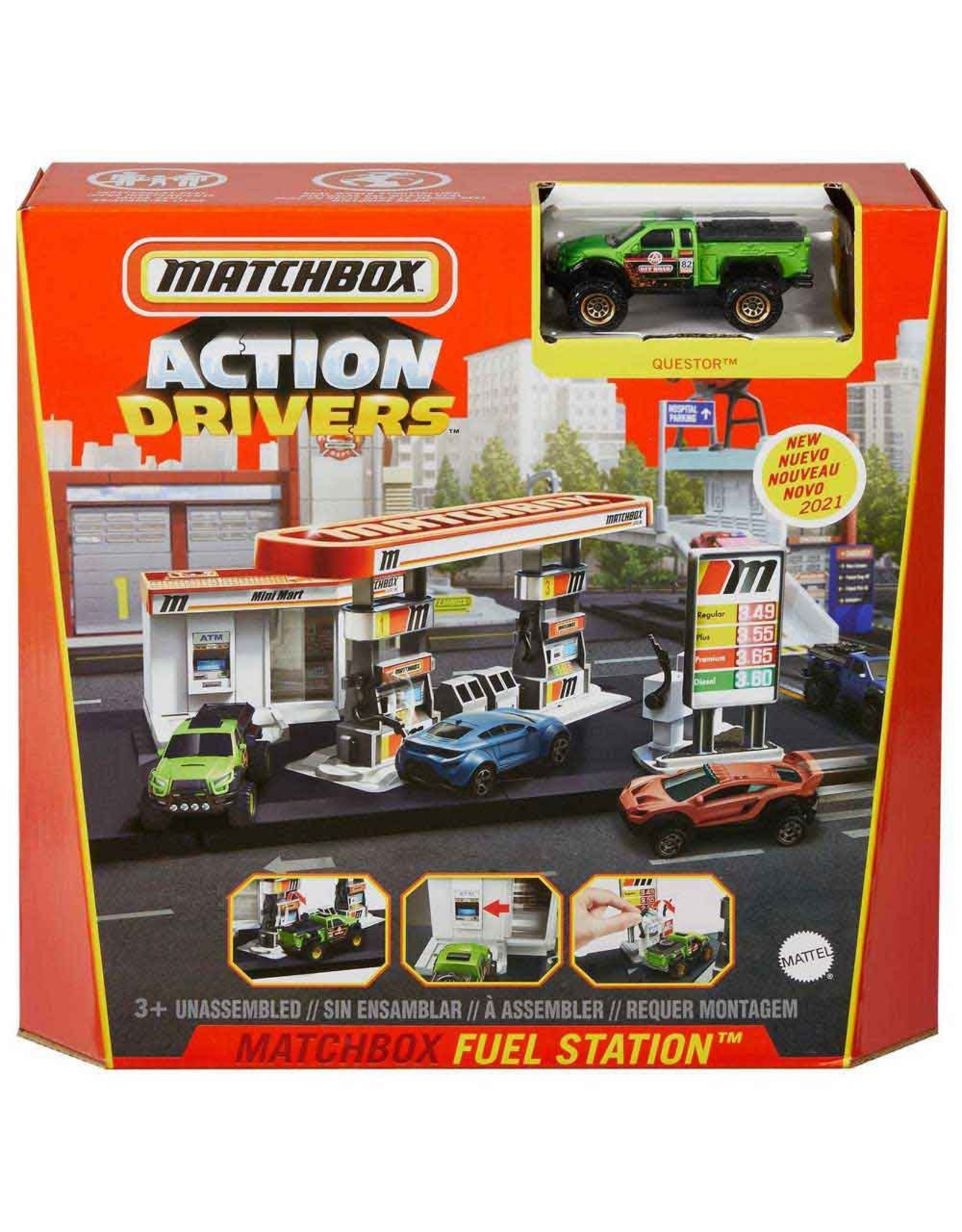 Matchbox Action Divers Fuel Station 