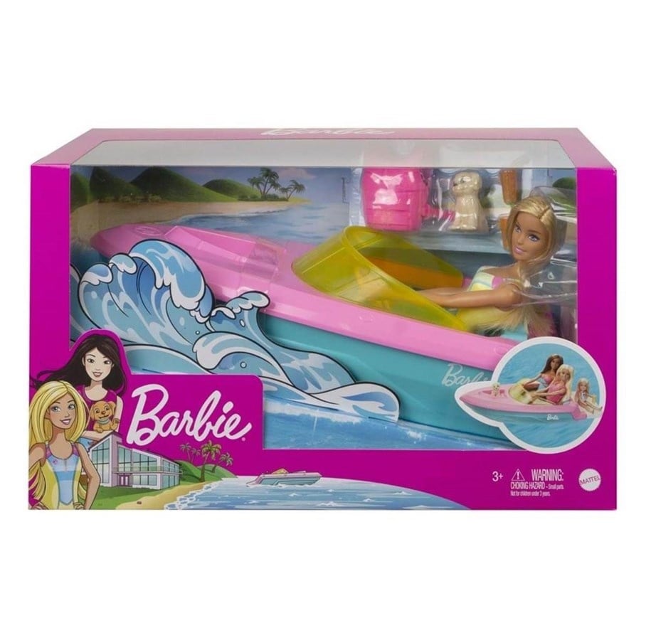 Barbie Barbie Doll and Boat