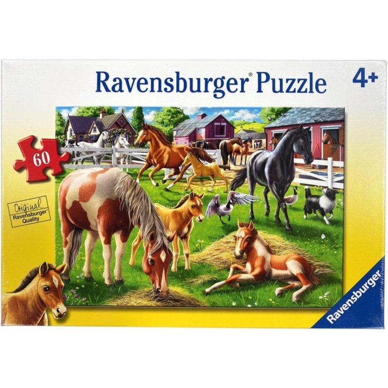 Ravensburger Happy Horses 60 pc Puzzle