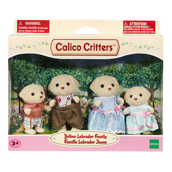 Calico Critters Yellow Labrador Family