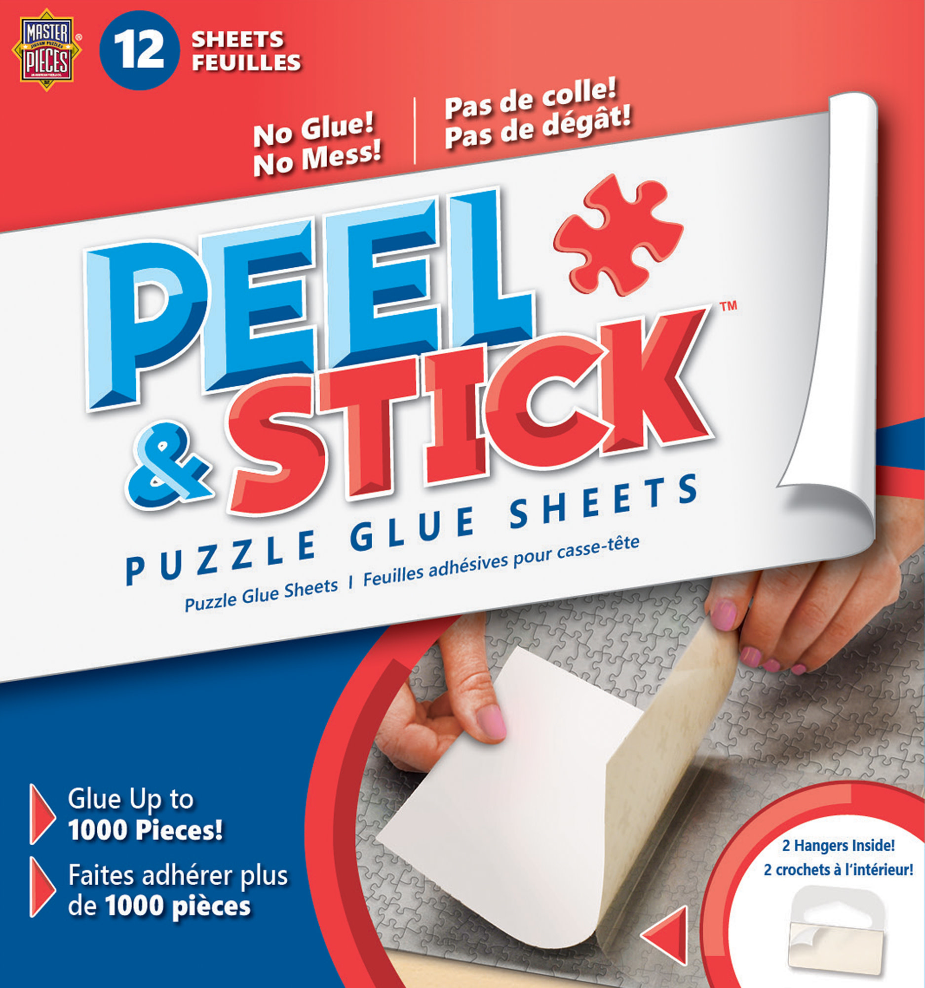 MasterPieces Puzzle Accessories - Peel & Stick Glue Sheets