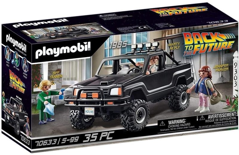 PLAYMOBIL Back to the Future Marty's Pickup Truck