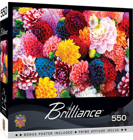 MasterPieces Brilliance - Beautiful Blooms 550pc Puzzle