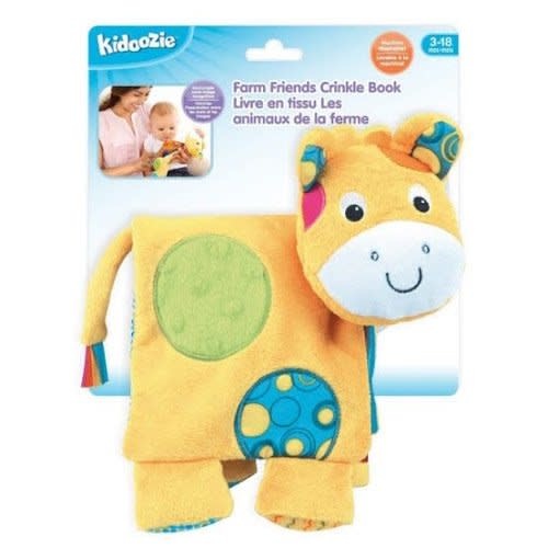 Kidoozie Farm Friends Crinkle Book