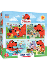 MasterPieces Clifford - 4-pack 48 piece Puzzles