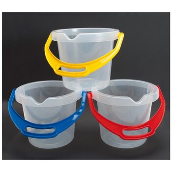 Transparent Bucket with Lip – 1.2 liters