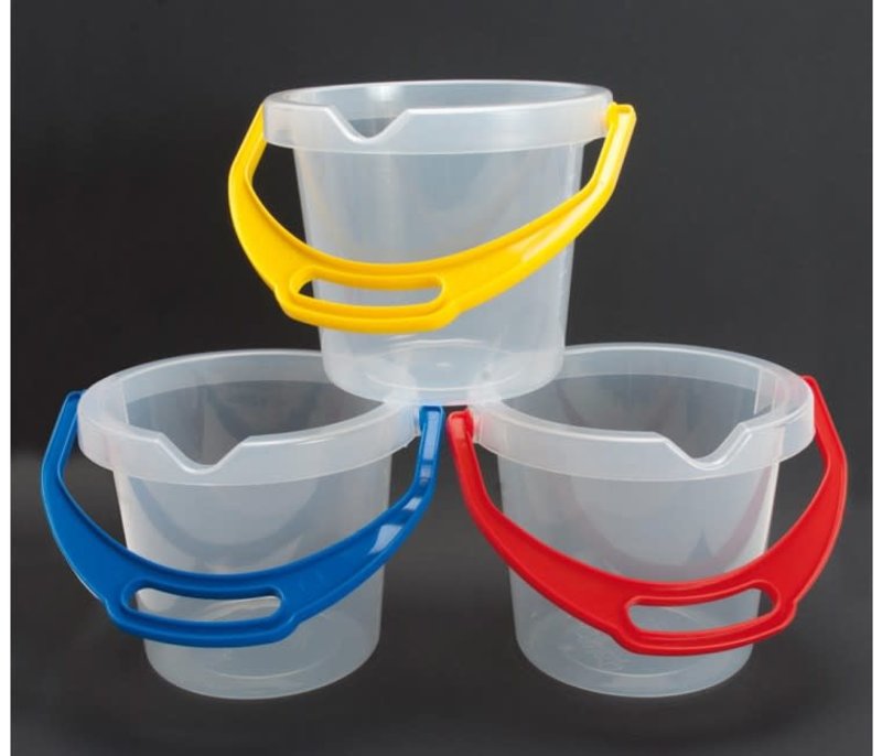 Transparent Bucket with Lip – 1.2 liters