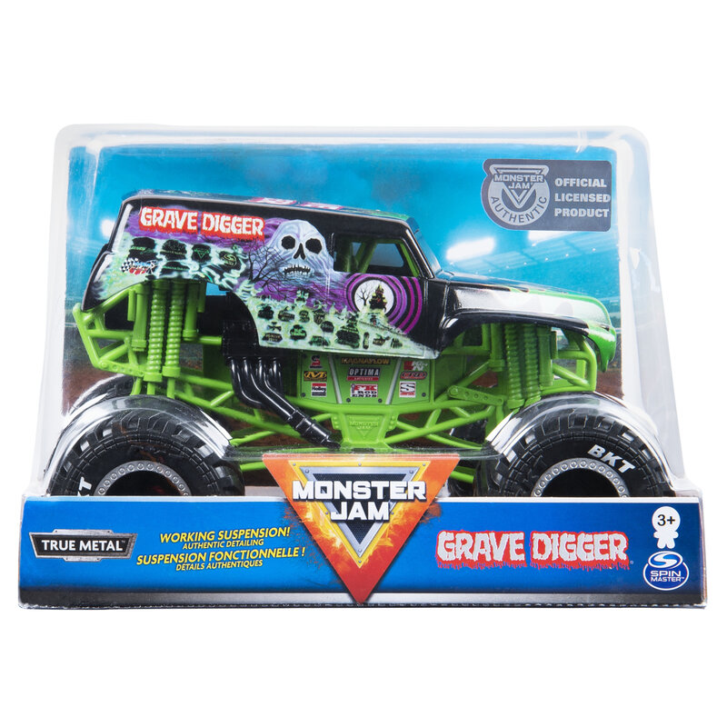 Monster Jam Monster Jam, 1:24 Scale Monster Truck (Styles May