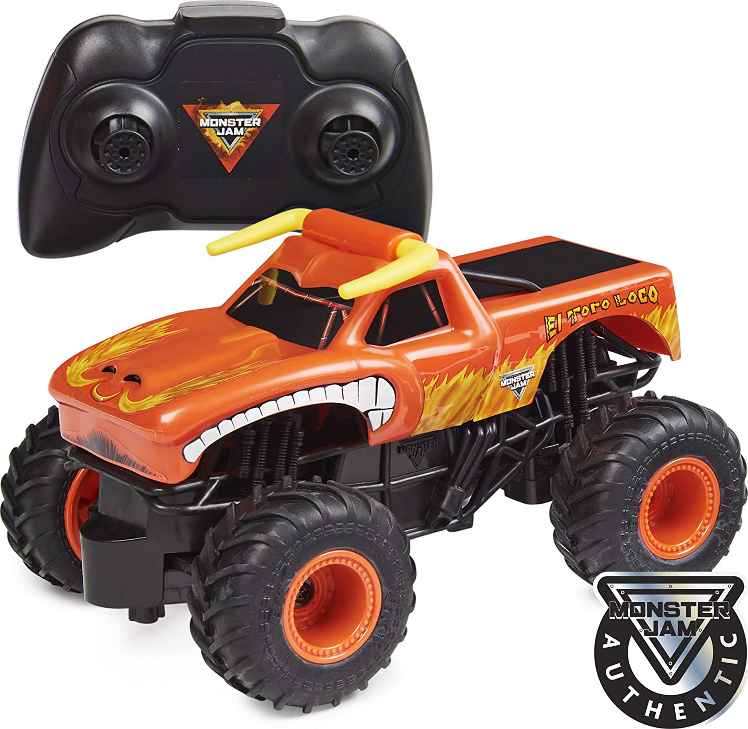 Spin Master Monster Jam, Remote Control Monster Truck, 1:24 Sc