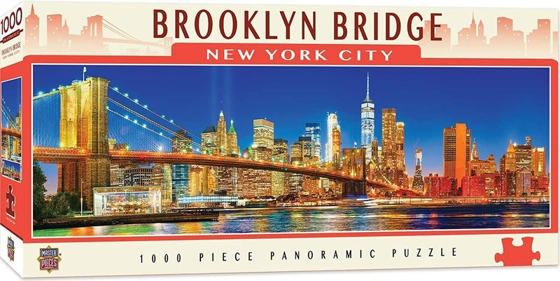 MasterPieces American Vistas - Brooklyn Bridge 1000pc Panoramic Puzzle