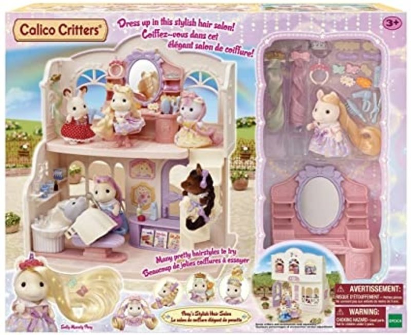 Calico Critters Pony's Stylish Hair Salon