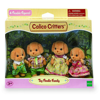 Calico Critters Toy Poodle Family