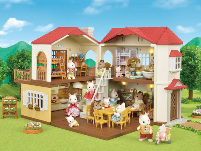 Calico Critters x Red Roof Country Home