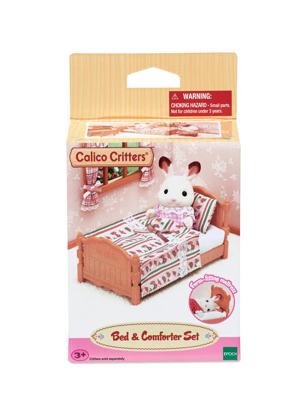 Calico Critters Bed & Comforter Set