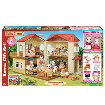 Calico Critters x Red Roof Country Home Gift Set
